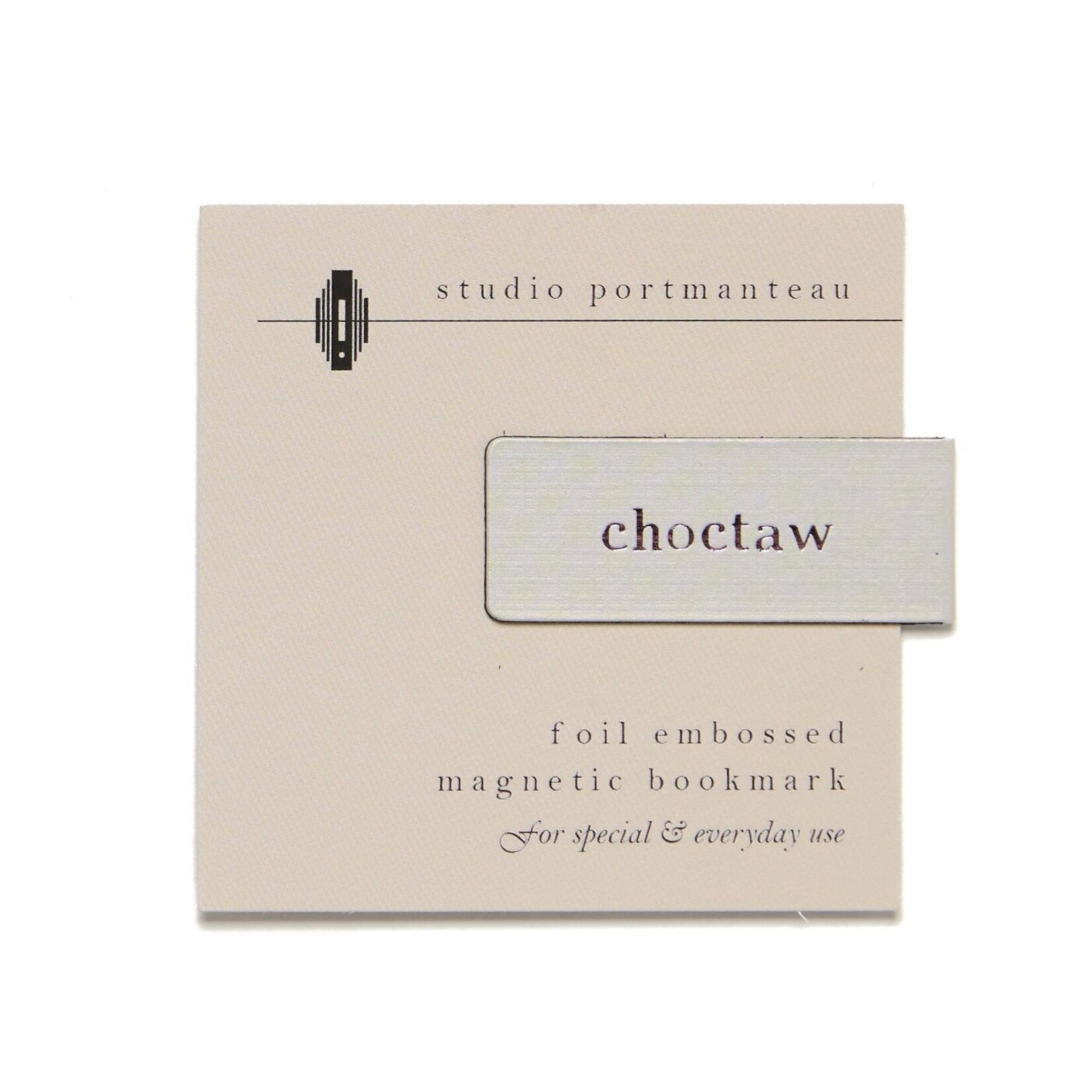 Custom Choctaw Magnetic Bookmark