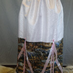 *AW Pink Deer Ribbon Skirt XS