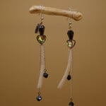 Dentlalium/ Abolone Earrings AW