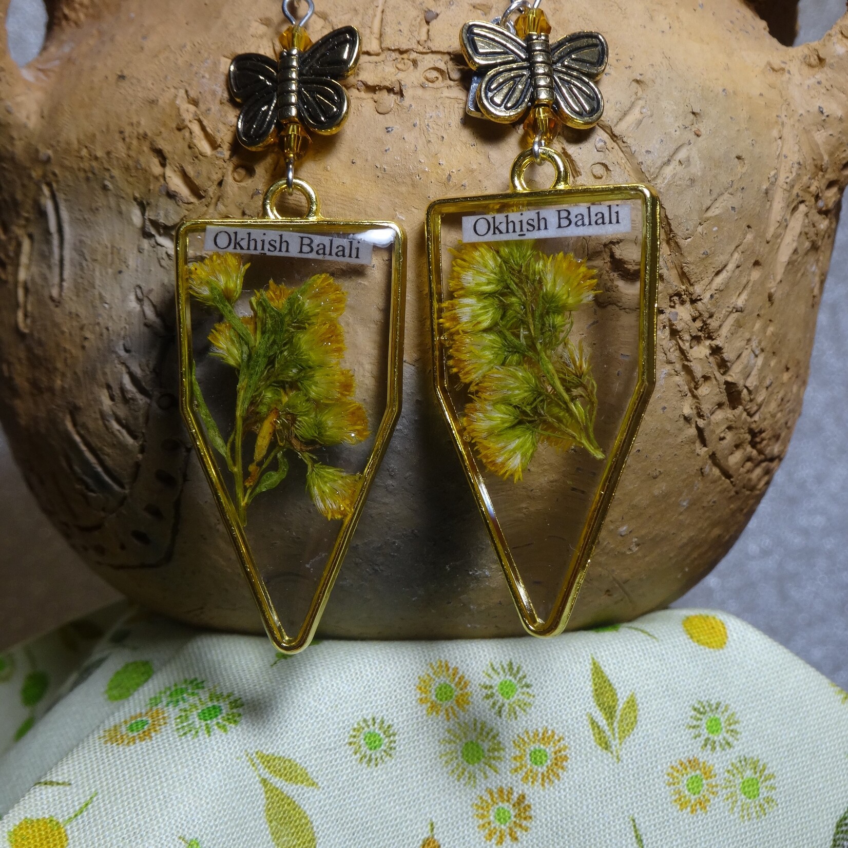 *AW Chahta Plant Earrings