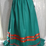 *AW Sprit  Green Ruffle Skirt M/L