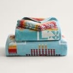 PENDLETON TOWEL SET AQUA