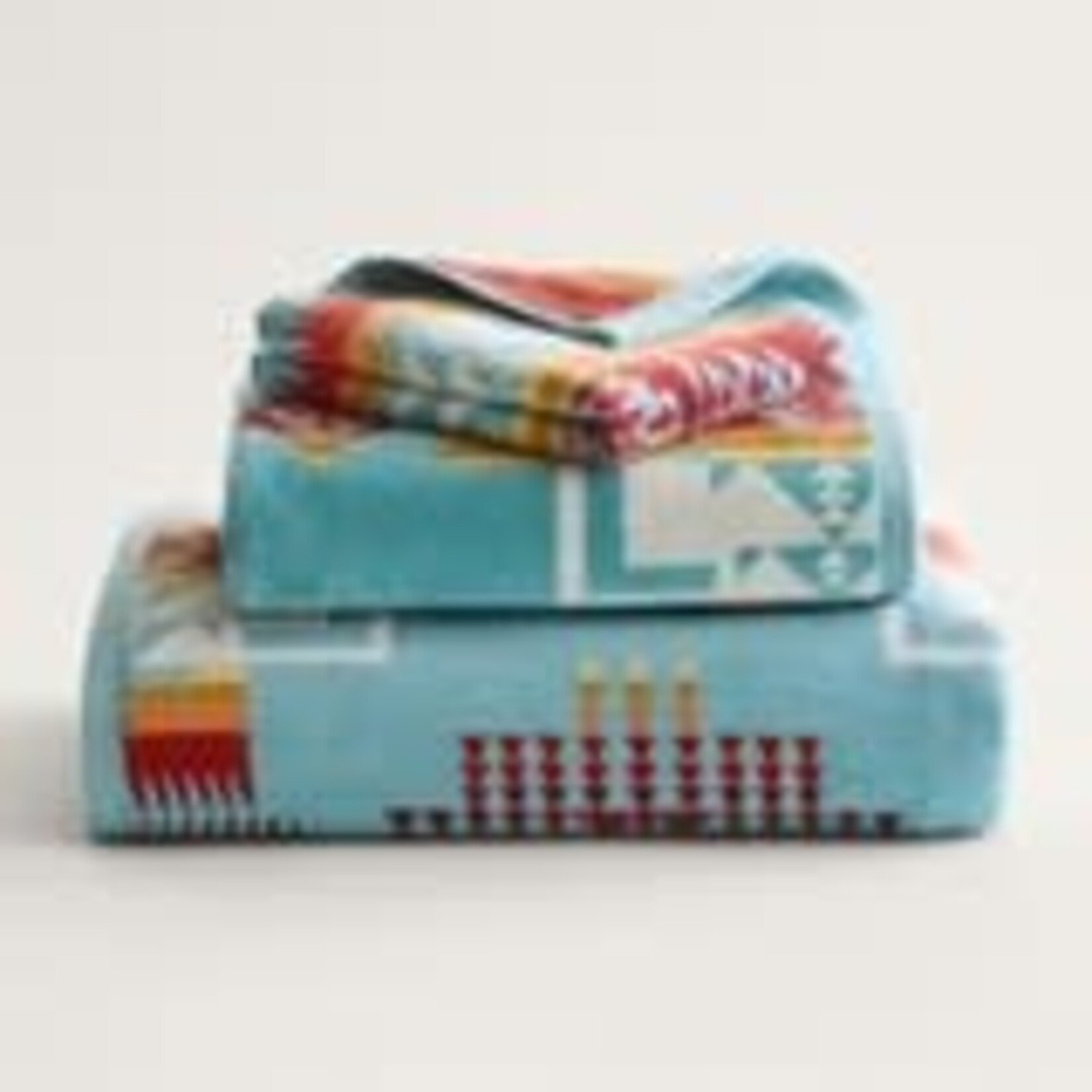 PENDLETON TOWEL SET AQUA