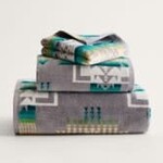 PENDLETON TOWEL SET GRAY