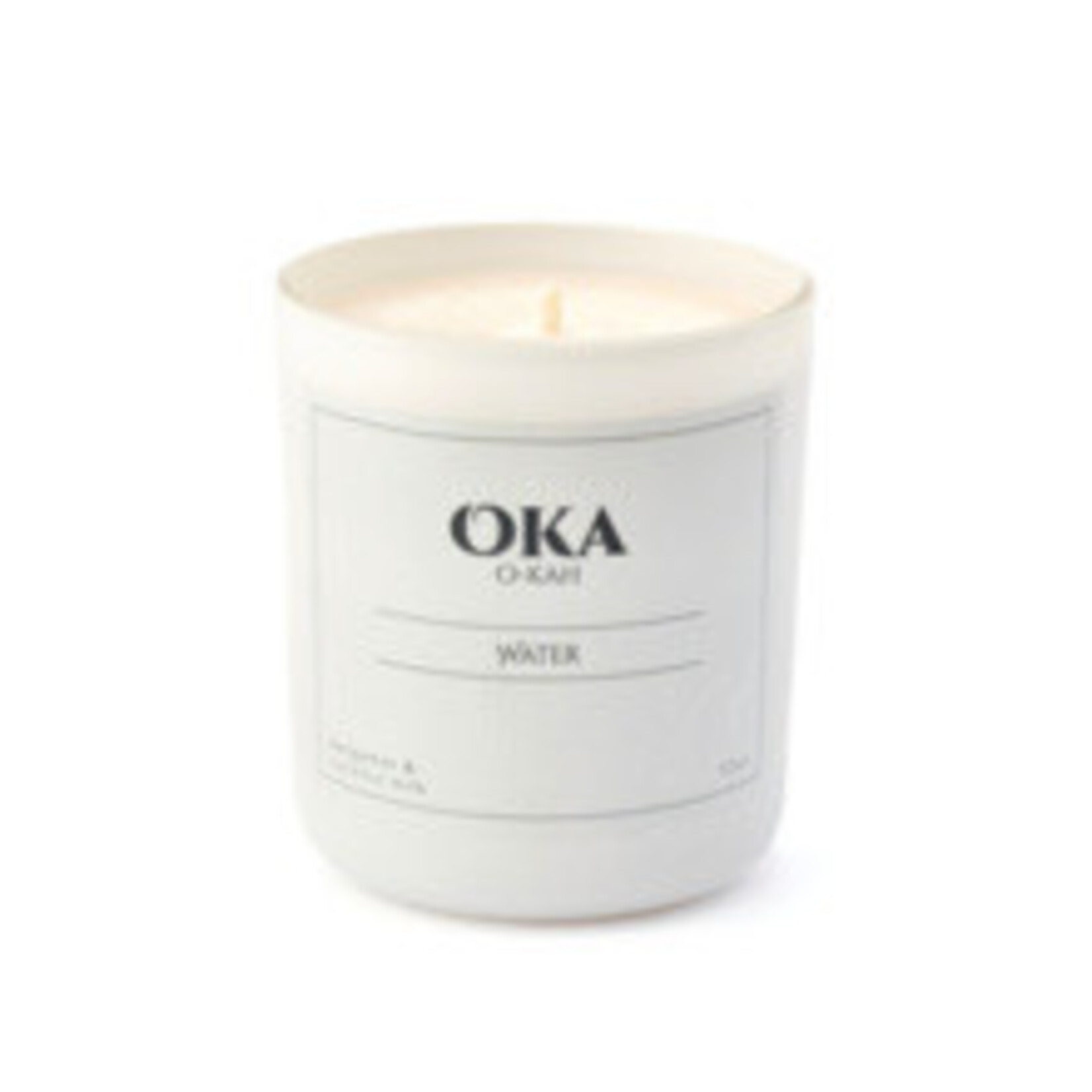 OKA-WATER CANDLE 12OZ