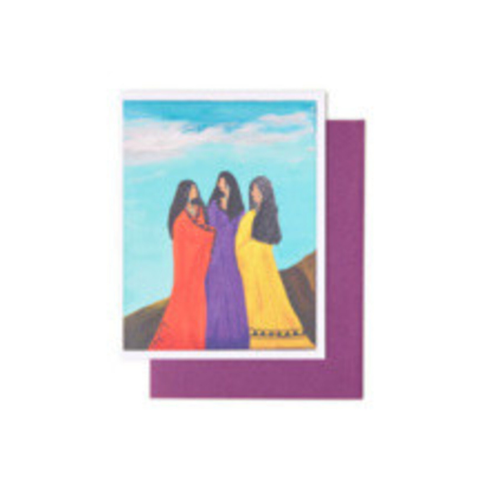 *CBY Three women Note Card