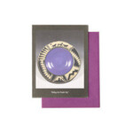 POTTERY Note Card /Envelope Riding the Purple Sky-CBY