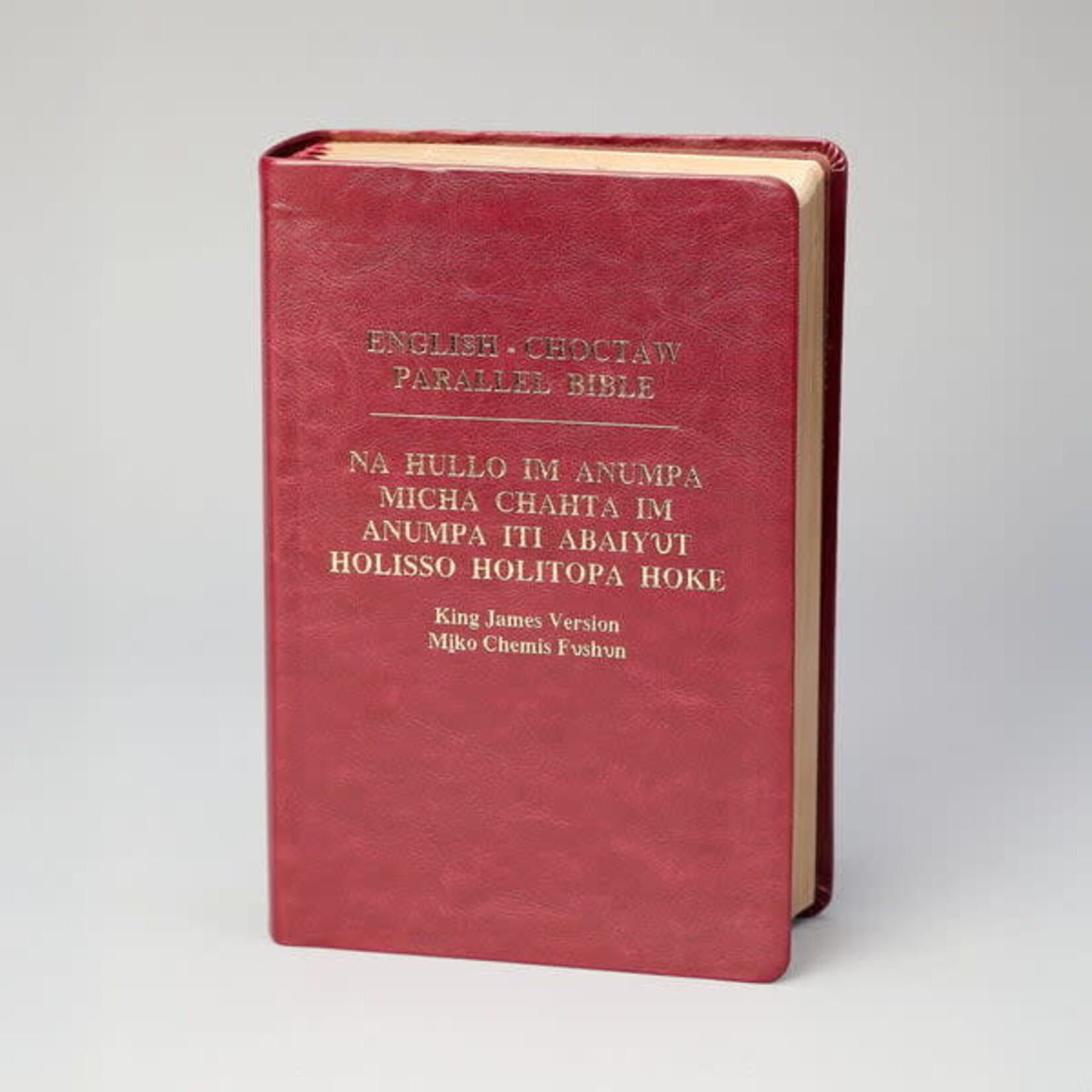 Choctaw - English Parallel Bible (Standard Binding)