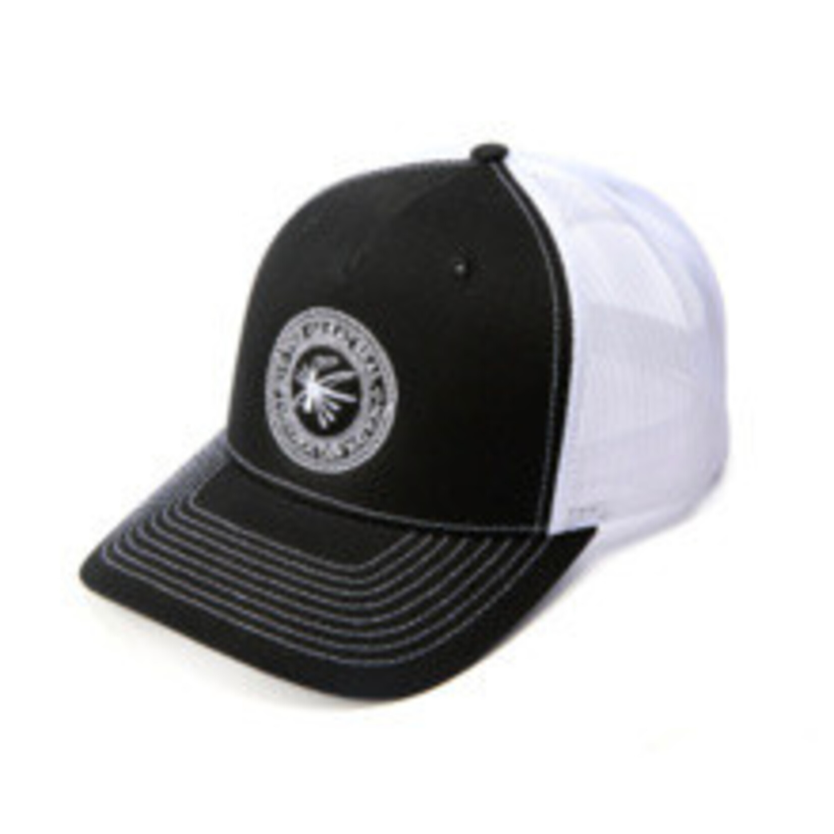 Richardson Truckers Snap Back Black/White