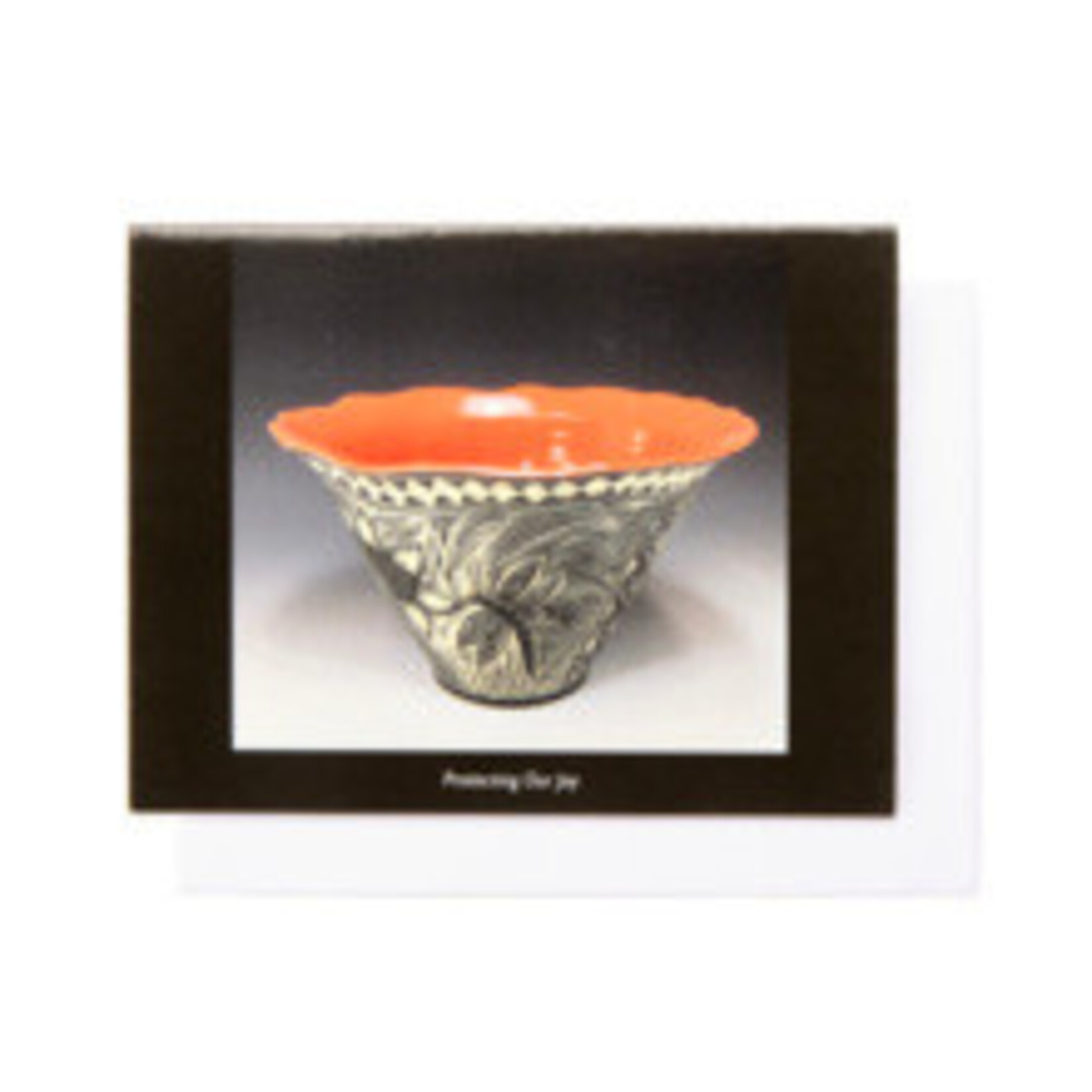 POTTERY Note Card /Envelope Protecting our Joy -CBY