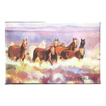 *JU Horses  12"x8"  Stretched giclee Canvas  Print