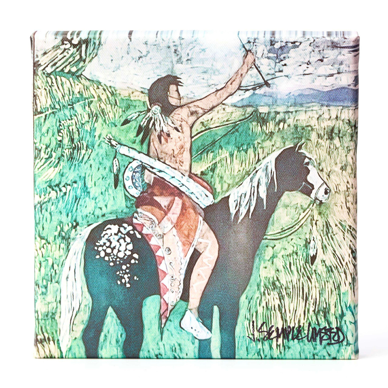 *JU Lone Warrior #2- 8x8 Print