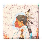 *JU Profile in Blue 8 x 8 Canvas Print