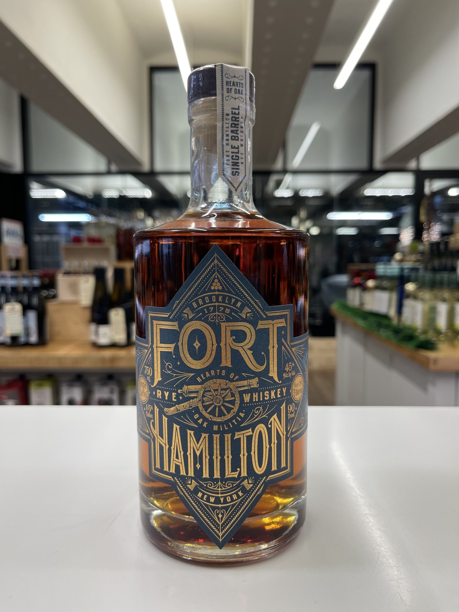 USA Fort Hamilton Distillery Single Barrel Rye Whiskey