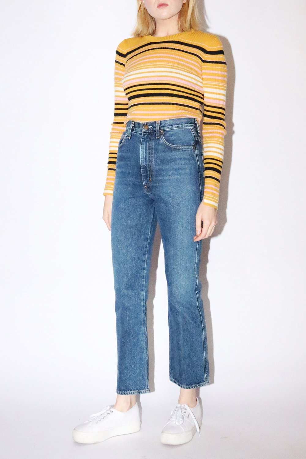 agolde high rise kick pinch waist jeans