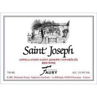 LIONEL FAURY SYRAH 'Les HAUTES RIBAUDES' DRY RED RHÔNE VALLEY 750ML