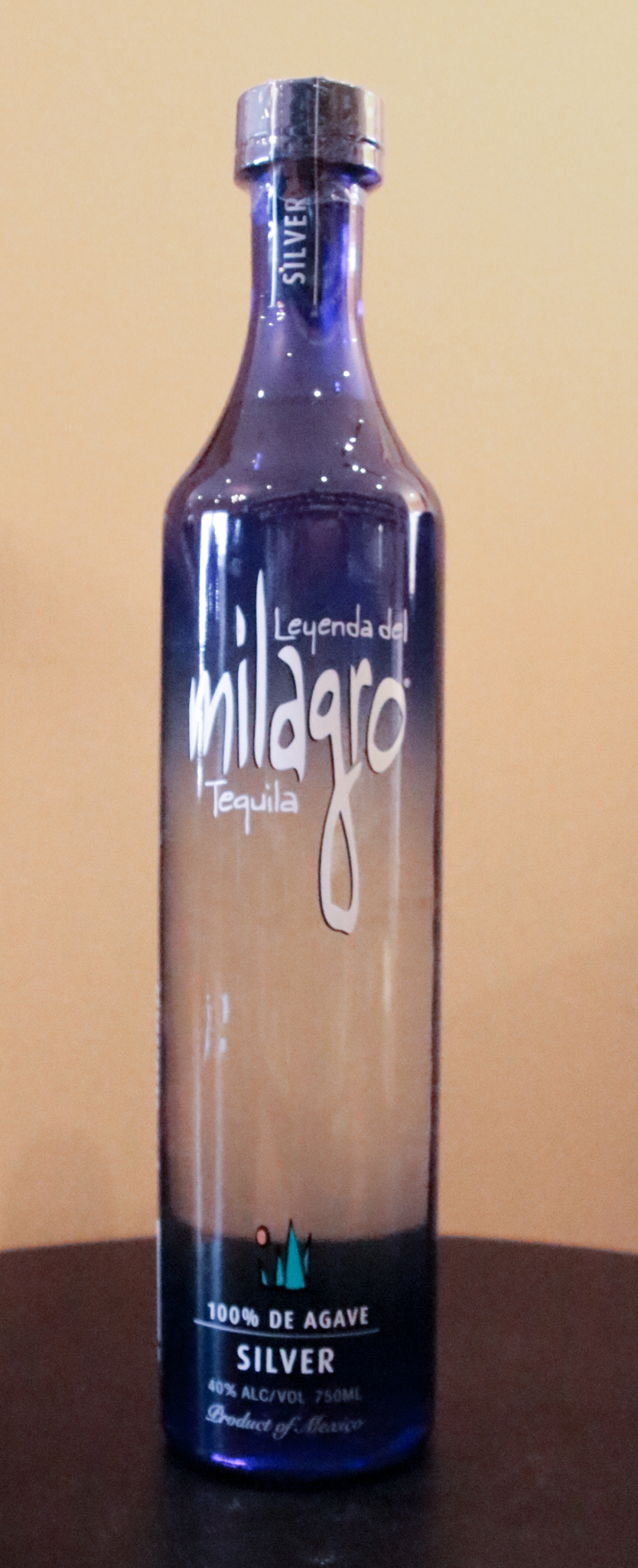 MILAGRO SILVER TEQUILA 750ml Grapes & Grains
