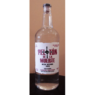PELOTÓN de la MUERTE MEZCAL ARTESENAL MAGUEY ESPADIN OAXACA 750ML