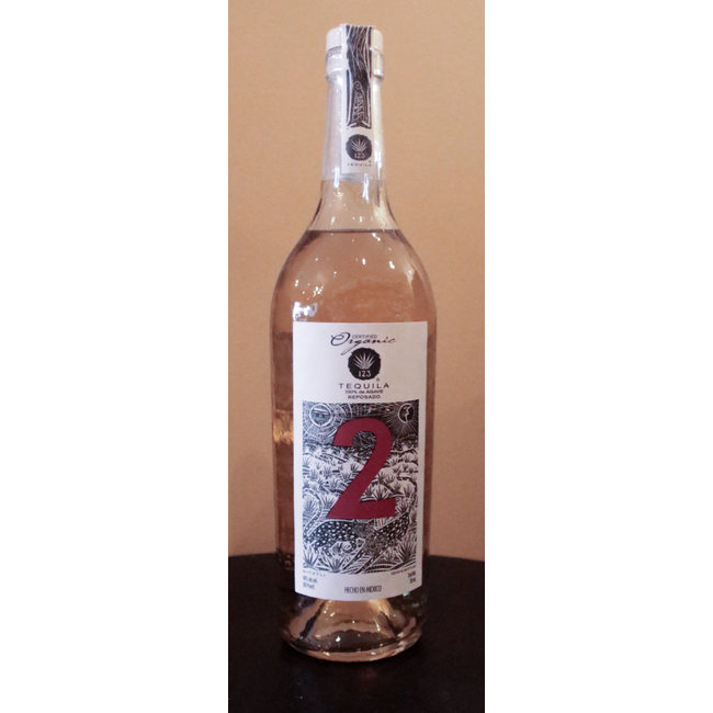 123 ORGANIC TEQUILA REPOSADO 'DOS' 750ML