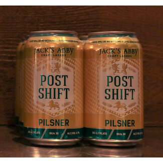 Jack's Abby Brewing JACK'S ABBY POST SHIFT PILS 12OZ 6PK