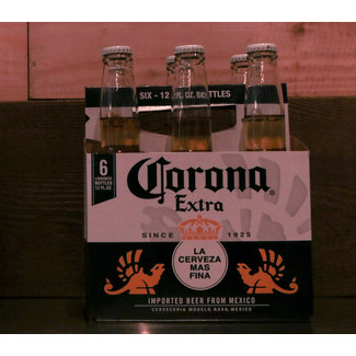 CORONA EXTRA 12OZ BTLS 6PK