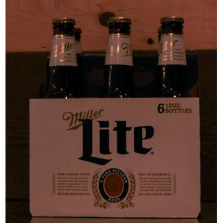 MILLER LITE 12OZ BTLS 6PK