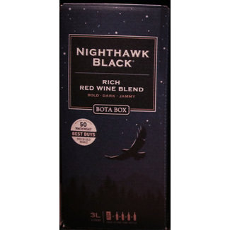 BOTA BOX NIGHTHAWK BLACK RICH RED BLEND 3L