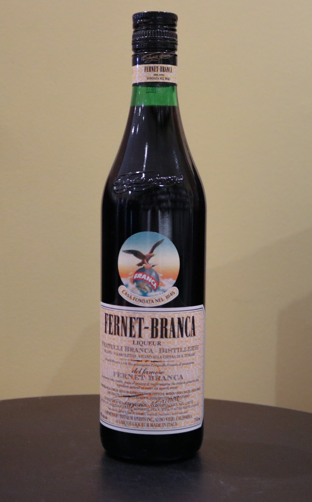 Fernet Branca Liqueur 750ml.