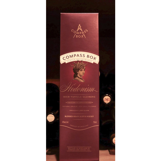 COMPASS BOX 'HEDONISM LIMITED RELEASE' 2024 SCOTCH BLENDED GRAIN WHISKY 750ML