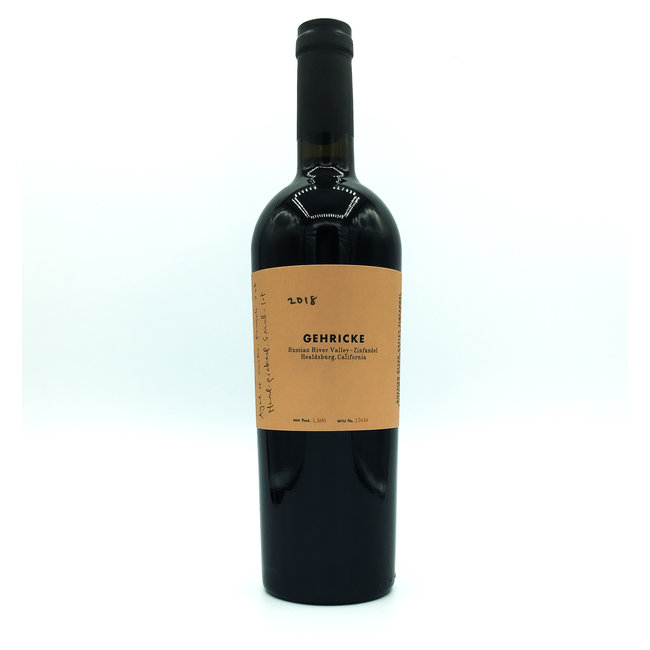 GEHRICKE RUSSIAN RIVER ZINFANDEL 750ML