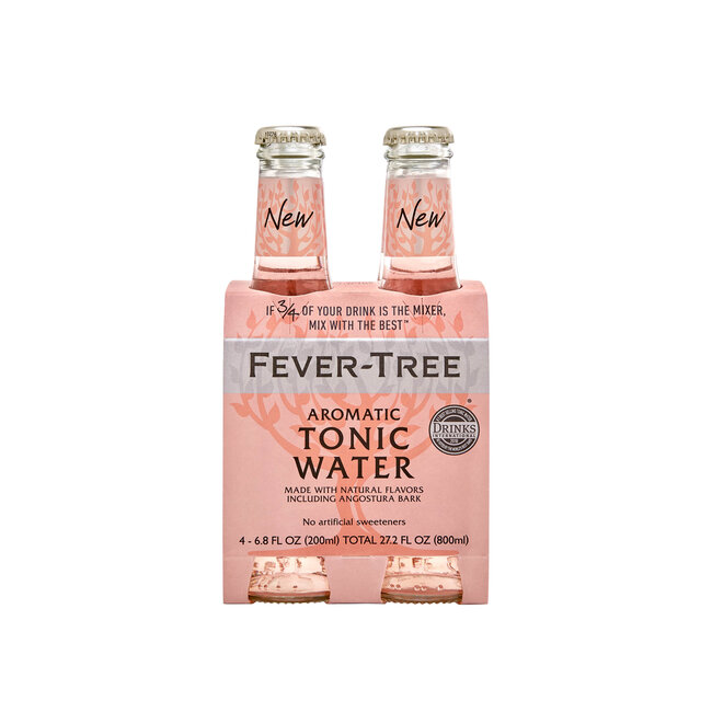 FEVER TREE SPARKLING CUCUMBER SODA 4PK