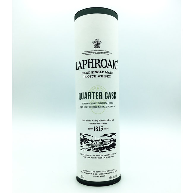 LAPHROAIG 'QUARTER CASK' SINGLE MALT SCOTCH WHISKY ISLAY 750ML