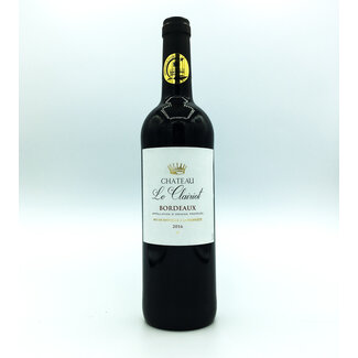 CHÂTEAU Le CLAIRIOT RED BORDEAUX ROUGE 750ML