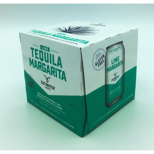 CUTWATER TEQUILA MARGARITA LIME 4PK