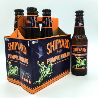 SHIPYARD 'PUMPKINHEAD' PUMPLIN ALE 6PK BOTTLES