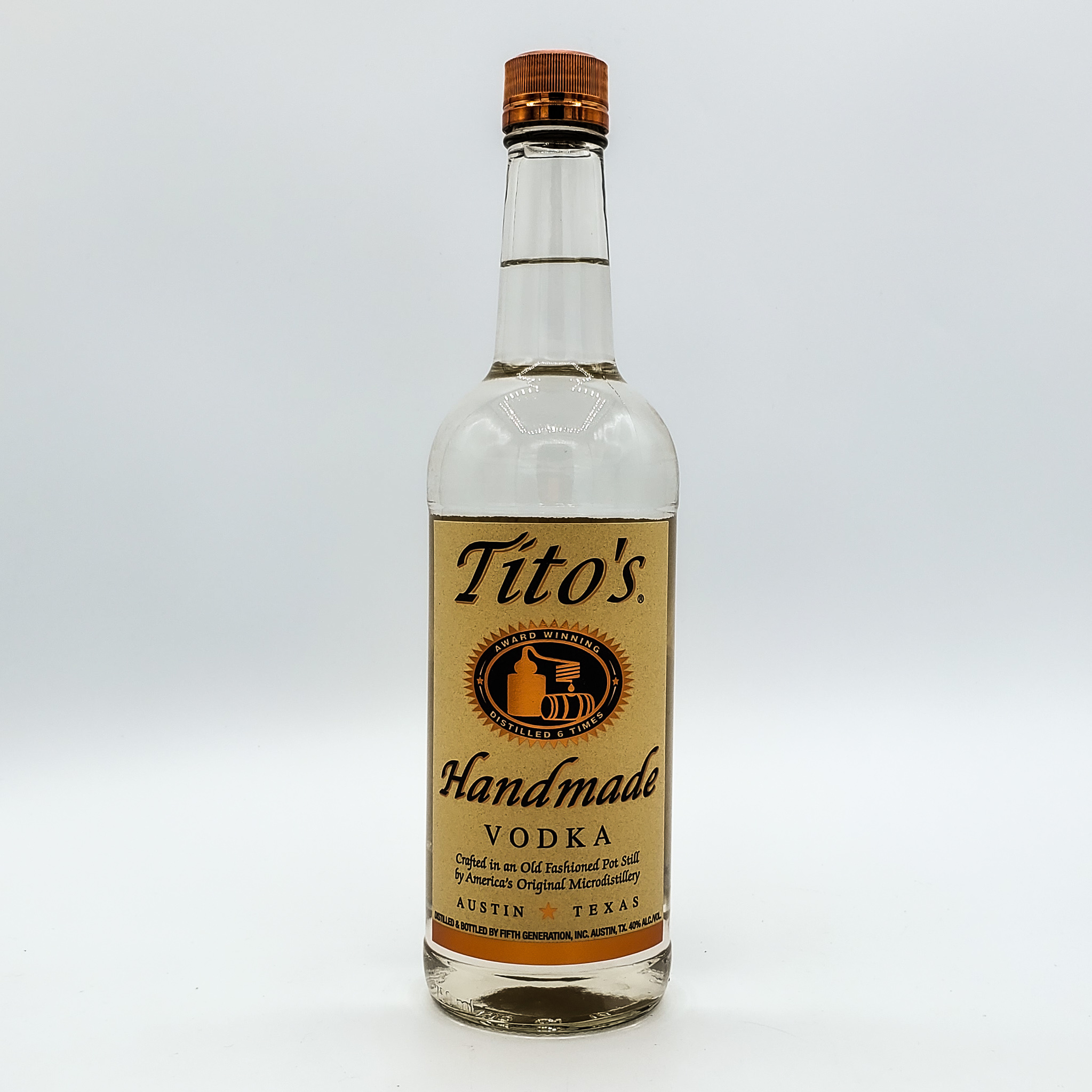 TITO'S HANDMADE VODKA 750ml - Grapes & Grains 