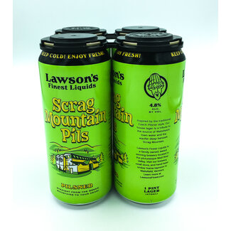 Lawson's Finest Liquids LAWSON'S SCRAG MOUNTAIN PILS 4PK