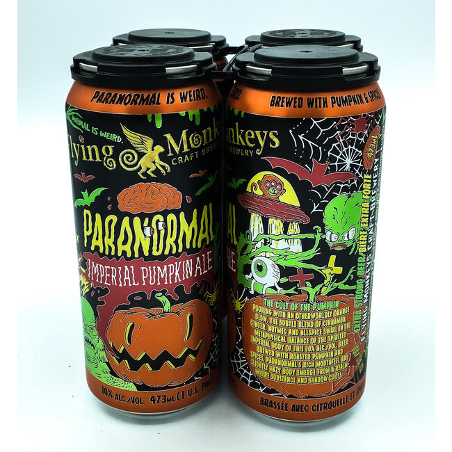 FLYING MONKEY PARANORMAL IMPERIAL PUMPKIN ALE 4PK