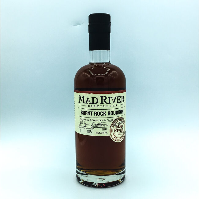 MAD RIVER 'BURNT ROCK BOURBON' WHISKEY VERMONT 750ML