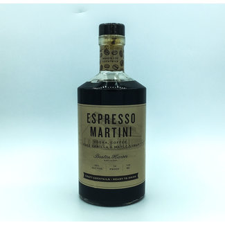 BOSTON HARBOR ESPRESSO MARTINI PRE-MADE COCKTAIL 750ML