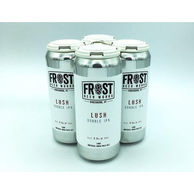 FROST BEER WORKS LUSH DIPA 4PK