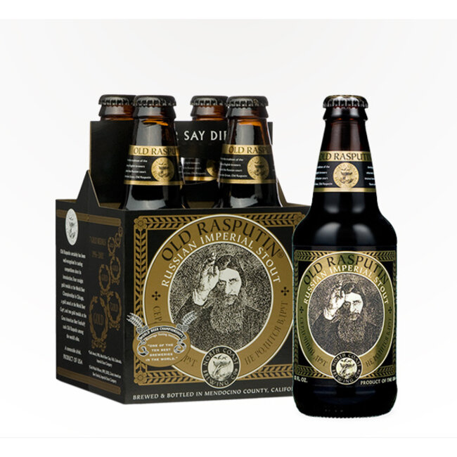 NORTH COAST OLD RASPUTIN STOUT 4PK