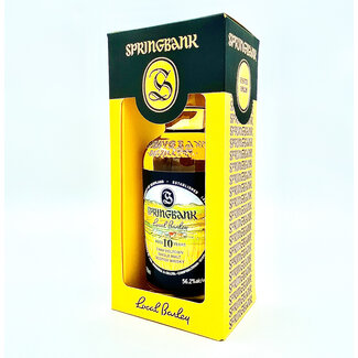 SPRINGBANK 10YR 'LOCAL BARLEY' CAMPBELTOWN SINGLE MALT SCOTCH WHISKY 700ML