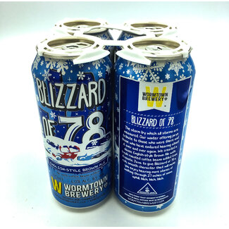 Wormtown Brewing WORMTOWN BLIZZARD OF '78 BROWN ALE 4PK