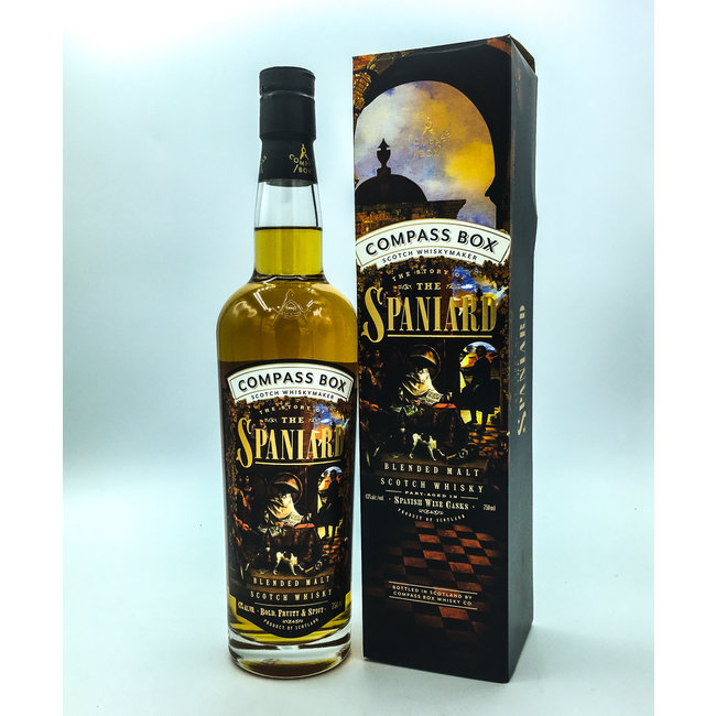 COMPASS BOX 'The STORY of the SPANIARD' BLENDED MALT SCOTCH WHISKY 750ML