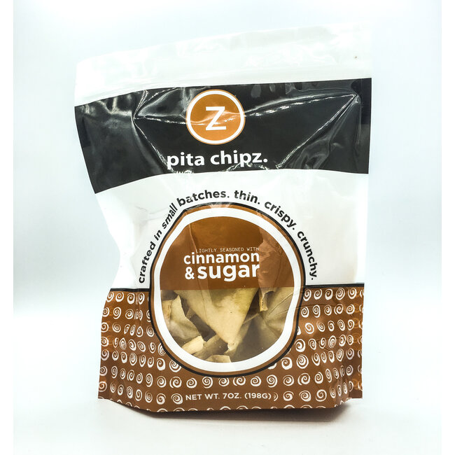 ZWINTHINZ CINNAMON & SUGAR PITA CHIPS 7oz. BAG