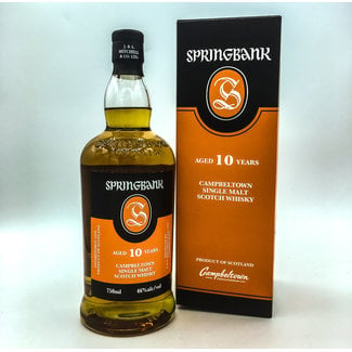 Springbank SPRINGBANK 10YR CAMPBELTOWN SINGLE MALT SCOTCH WHISKY 750ML