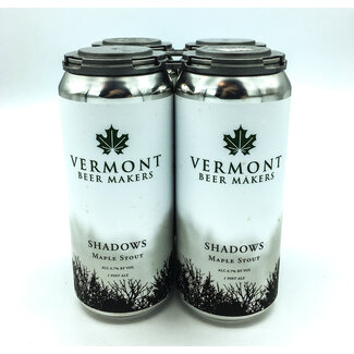 Vermont Beer Makers VERMONT BEER MAKERS SHADOWS MAPLE STOUT 4PK
