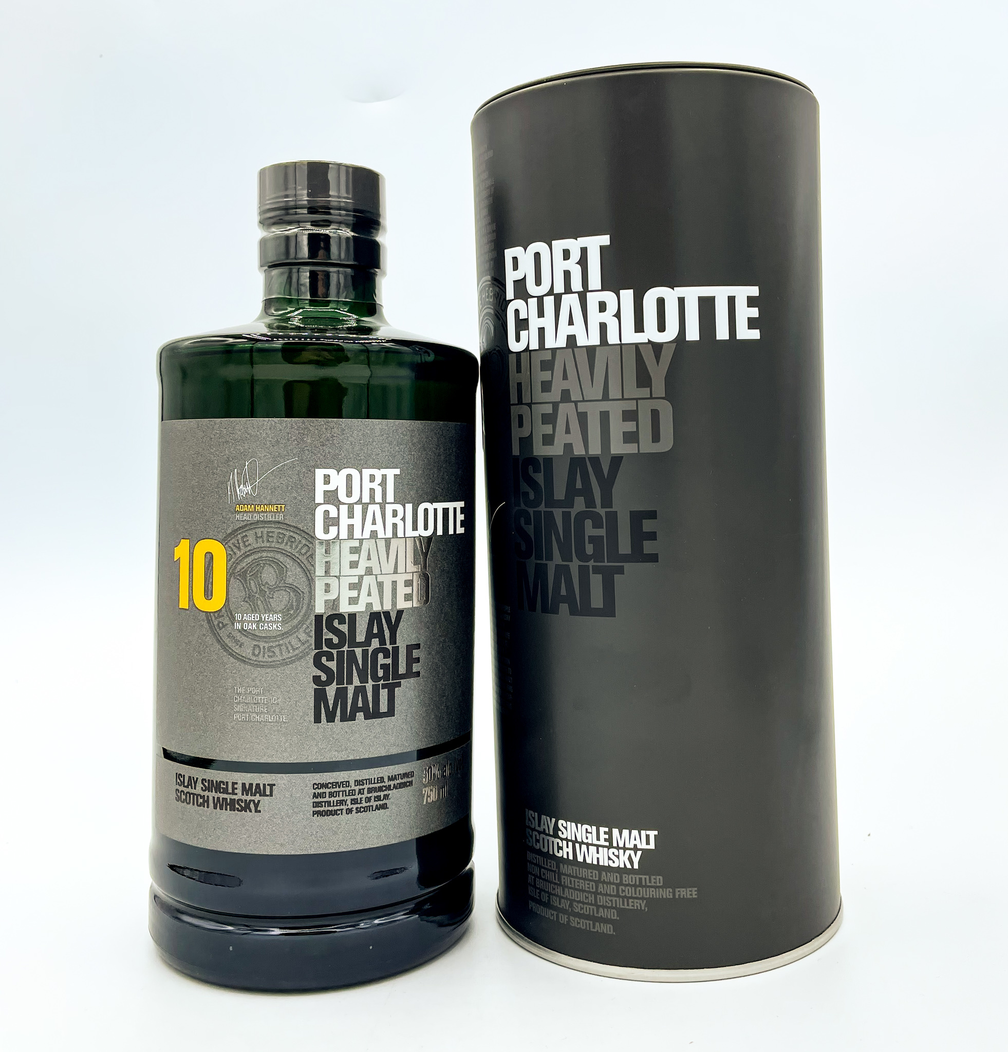 Bruichladdich Port Charlotte Heavily Peated 10 Yr Single Malt Scotch