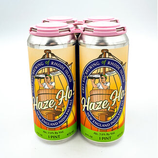 GREY SAIL 'HAZE, HO!' HAZY IPA NEW ENGLAND RHODE ISLAND 4PK
